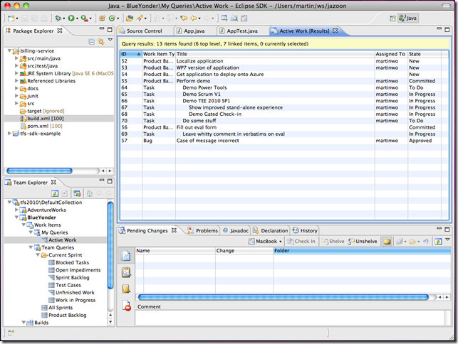 Eclipse 3.7 with Team Explorer Everywhere 2010 SP1