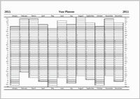 Excel Year Planner