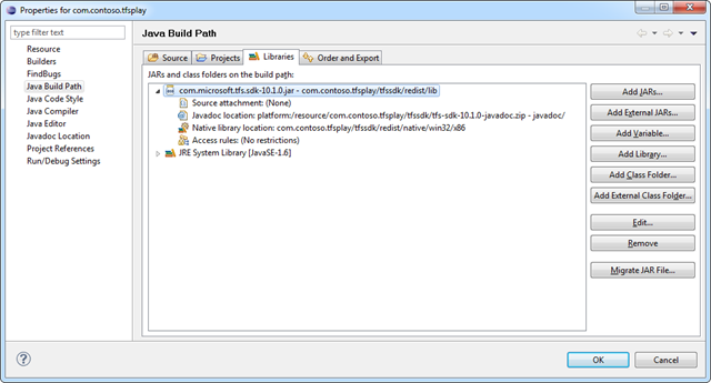 Configuring Java build path in Eclipse