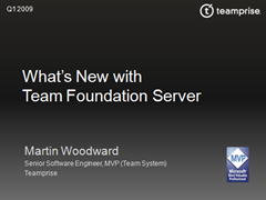 What's New with Team Foundation Server Slides