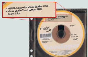 VSTS 2008 MSDN Media