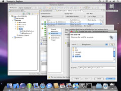 Build Explorer on Mac OS 10.5 - click for a higher res image