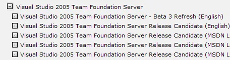Team Foundation Server RC on MSDN