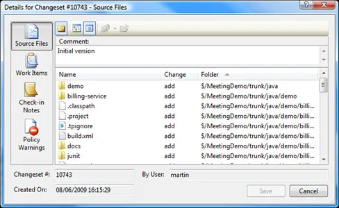 Changeset comments are editable in TFS