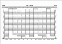 Excel Year Planner