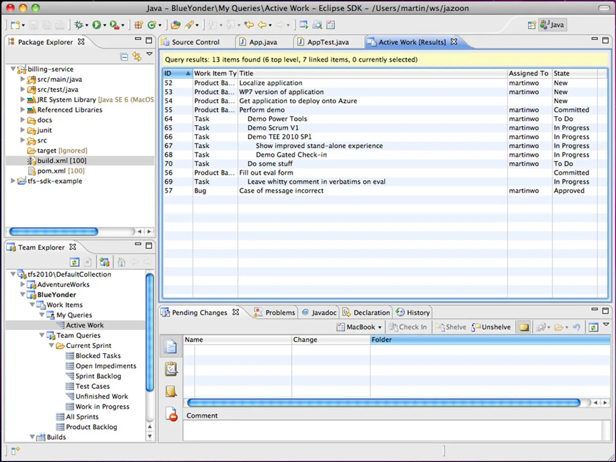 Eclipse 3.7 (Indigo) with Team Explorer Everywhere 2010 SP1